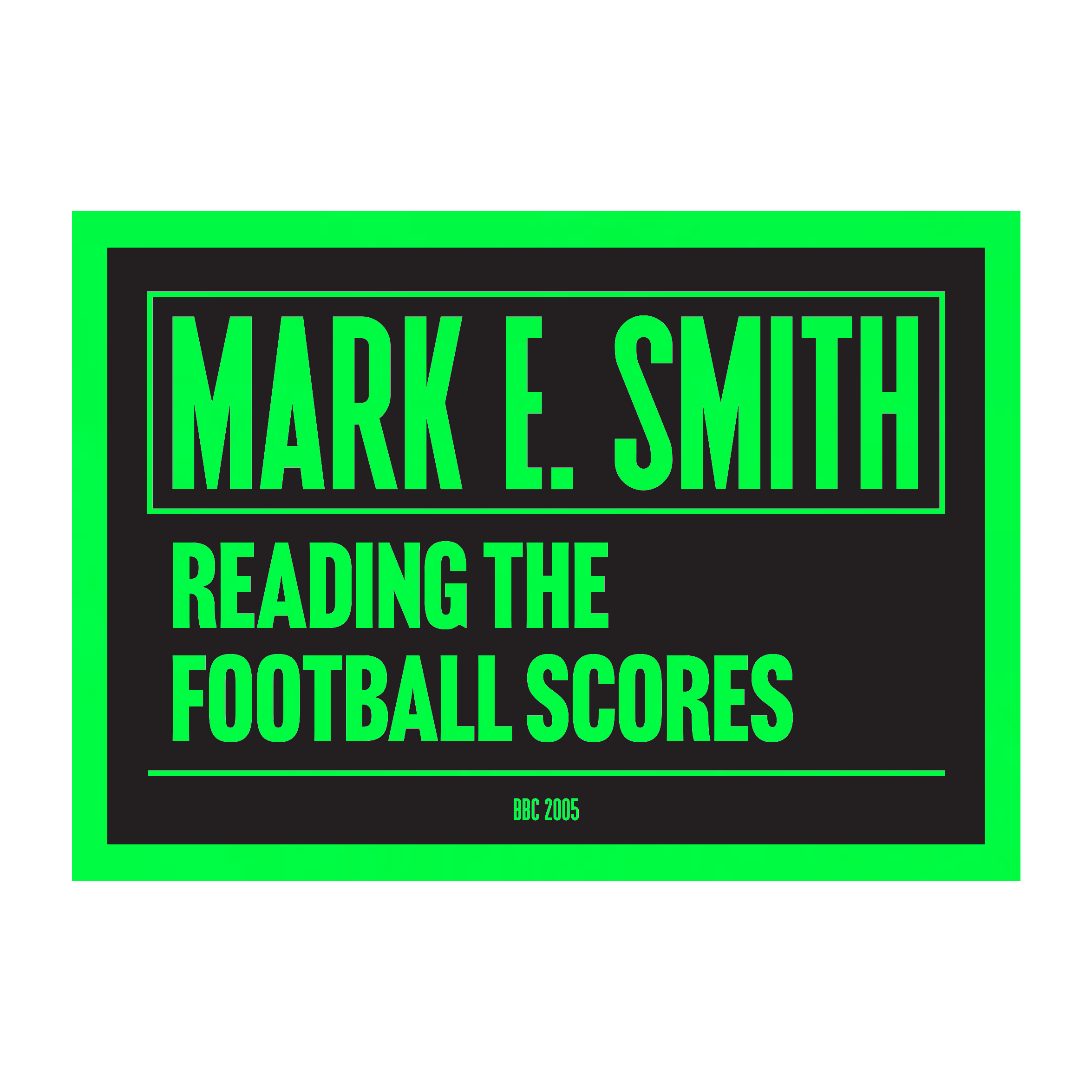 Mark E Smith Print